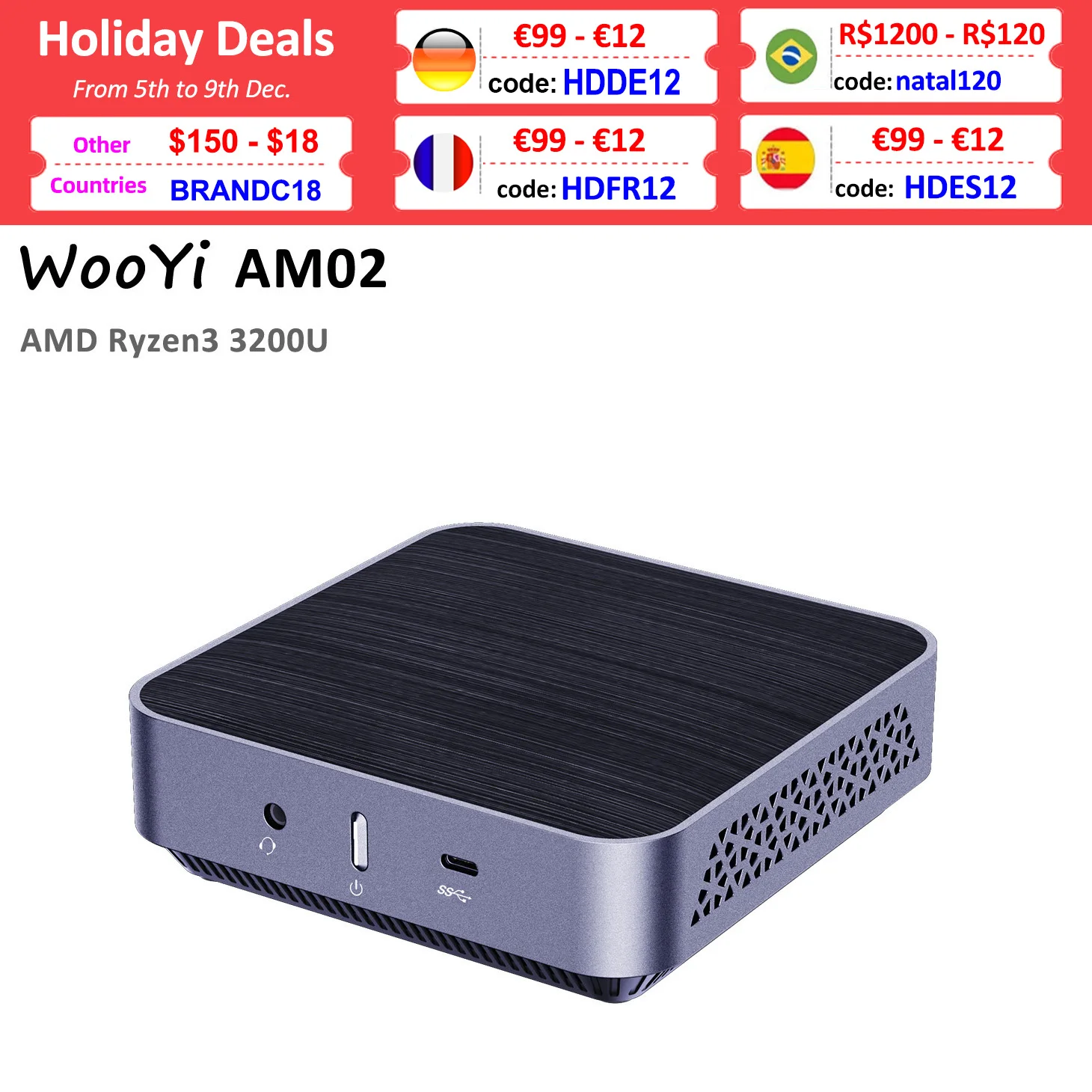 最大67%オフ! ミニPC Ryzen3 2200U NvmeSSD 1TB メモリ8GB revecap.com