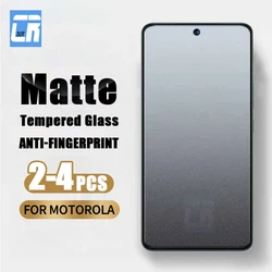 Frosted Matte Tempered Glass Screen Protector, Multi - Pack for 4Piece (Moto Edge 50 Neo)