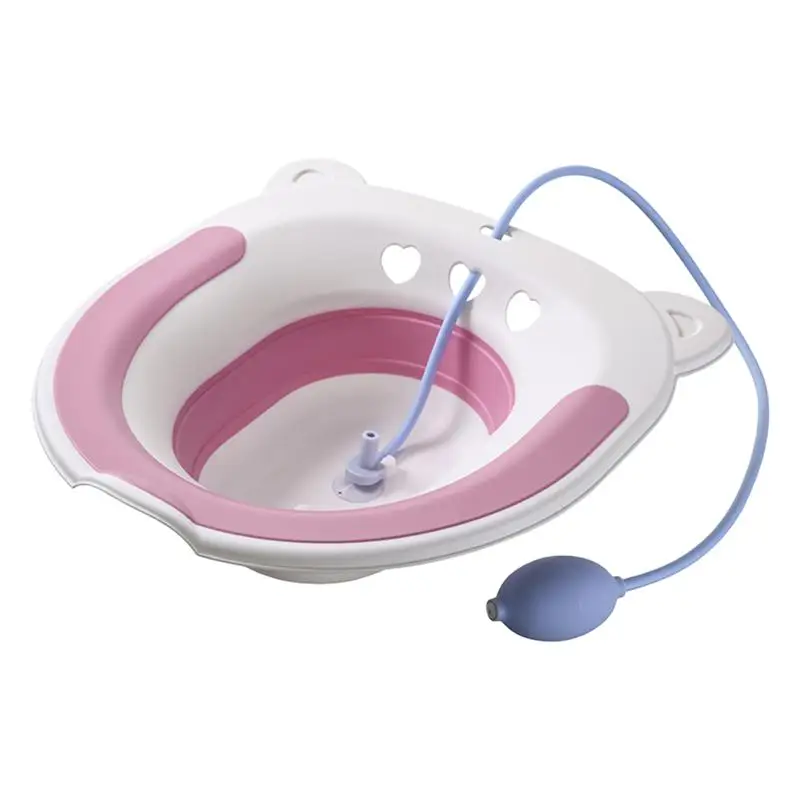 Collapsible Sitz Bath Pregnant Women Buttocks Bath Basin Hemorrhoid