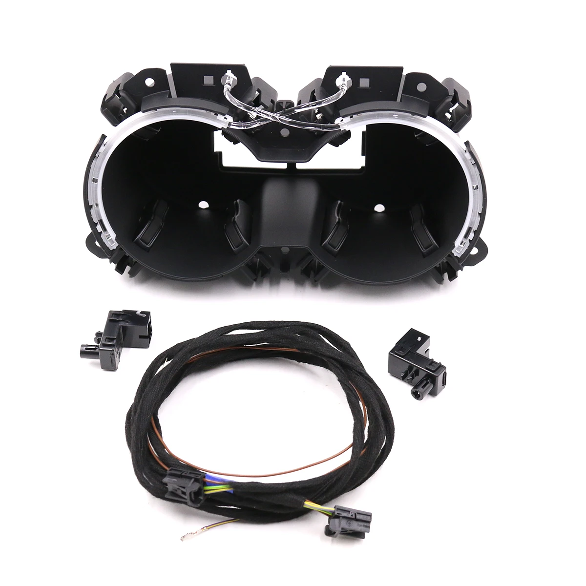 

8W0862533 Ambient Cup Holder Light Lights With Install Harness For Audi A4 B9 8W0 862 533