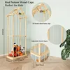 Animal Storage Stuffed Animal Zoo Wood Soft Toy Organizer Plush Toy Holder Nursery Room Organizer Zoo Cage Stuffed Animal Holder 4