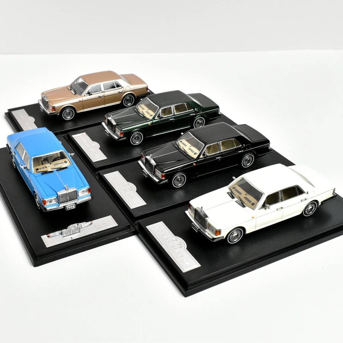Gfccシルバースパiiiカーモデル、1:64ロールroyce - AliExpress