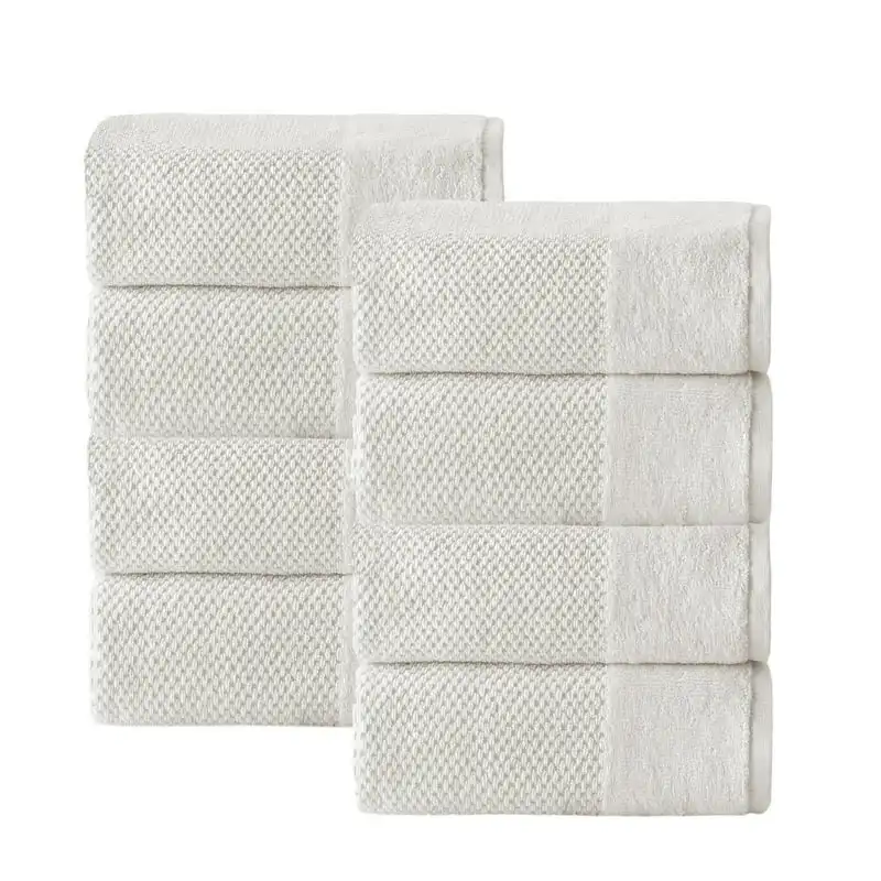 

Home - Incanto Hand Towels - 8 Piece Hand Towels, long staple Turkish towel - Quick Dry, Soft, Absorbent Paper towel Cooling hoo
