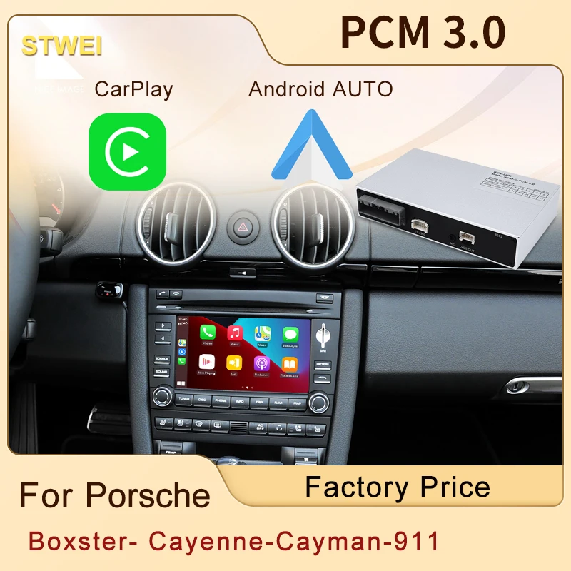 Автомобильная камера STWEI для Porsche PCM 3,0 Cayenne 911 Boxster Cayman 2006-2012 Android