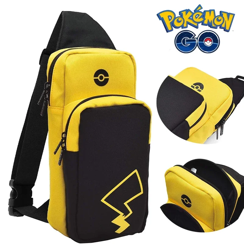 Pokemon Pikachu Bag Per Nintend Switch Oled Travel Carry Case Crossbody Shoulder Storage Bag Console Dock Game Borse Protettive