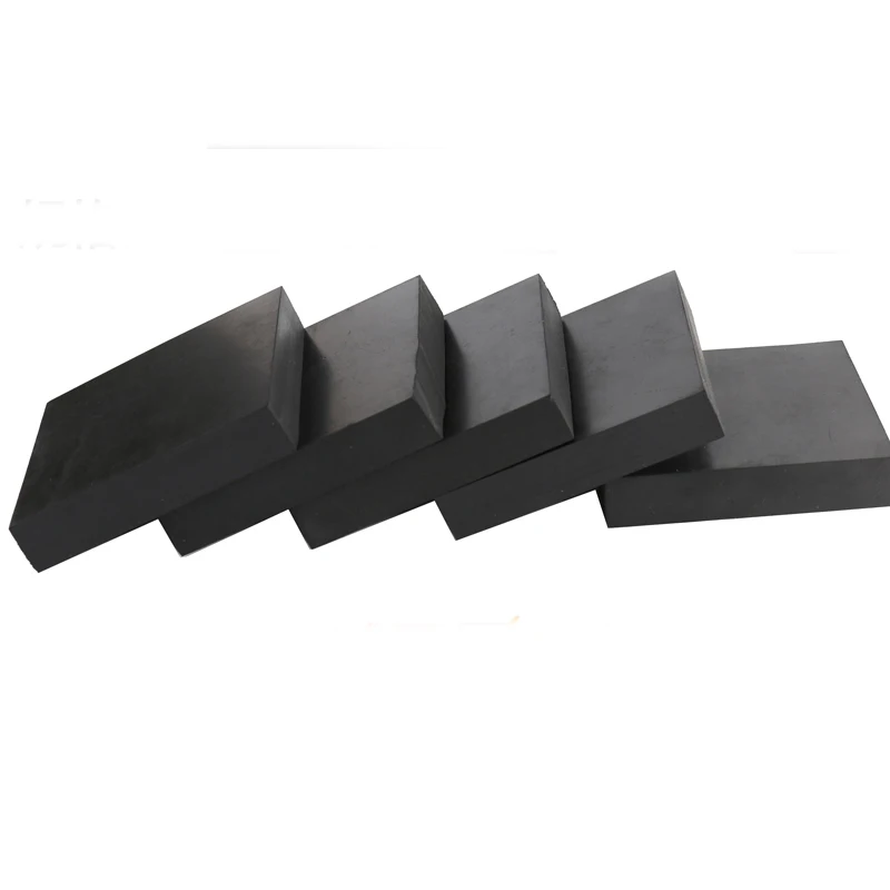 검은색 고무 시트 댐핑 개스킷 패드, 50x50mm, 100x100mm, 200x200mm, 두께 10mm, 15mm, 20mm, 30mm, 50mm, 1 개