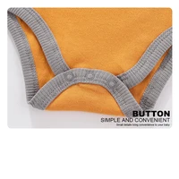 Kiddiezoom Fashion Cartoon 4-piece Summer 100% Cotton Boys and Girls jumpsuit Newborn jumpsuit set