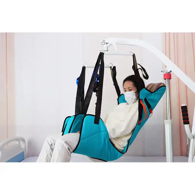 Medical Lift Sling Transfer Belt Sheet Household Bed Wheelchair Lift For Elder Disable Full Body Paralyzed Patient patient lift sling