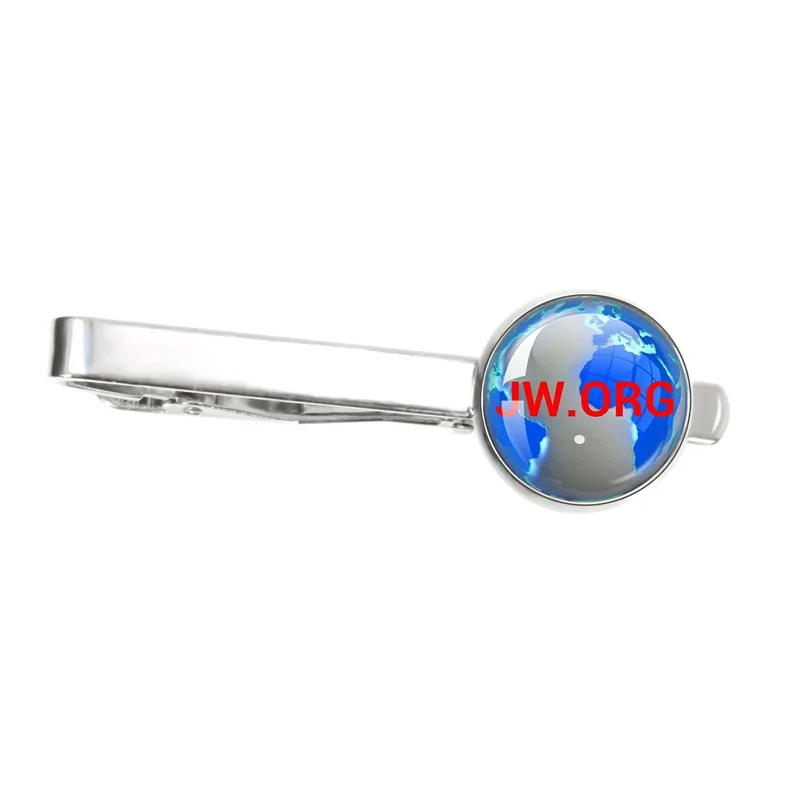 Tie Clips Personal Mode Jw.Org 16MM Steampunk Jehovah Glass