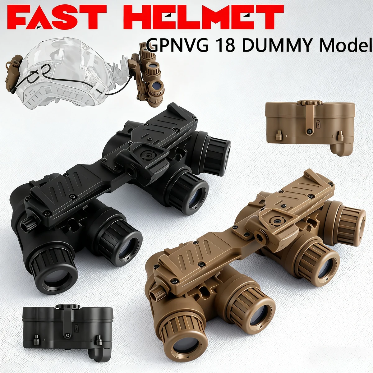 Tactical GPNVG 18 Night Vision Goggles DUMMY Model NVG Holder