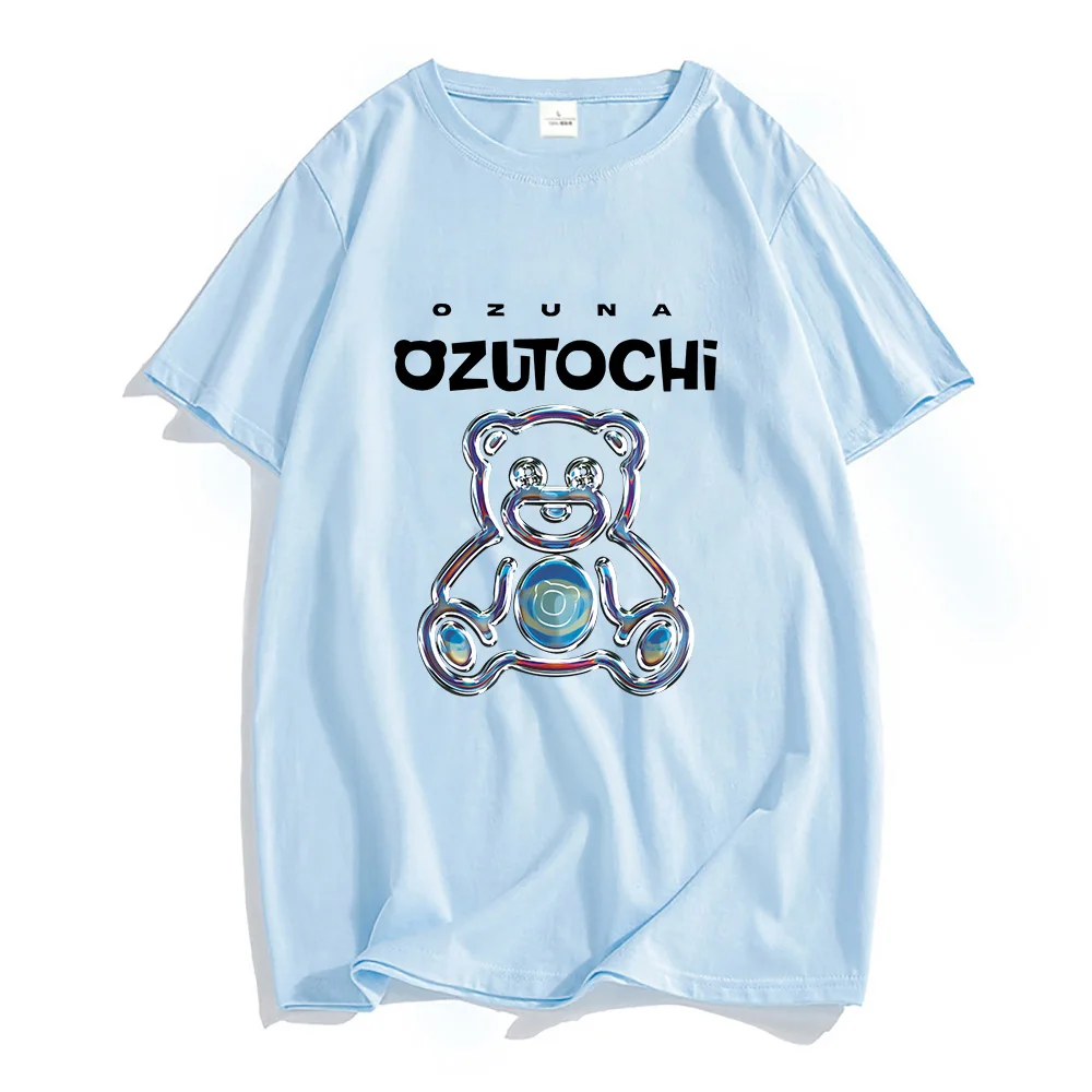 

Футболки Ozuna с принтом рэпера, футболка с мультяшным принтом медведя, уличная одежда, модная стильная футболка в стиле хип-хоп, хлопковая мягкая мужская футболка