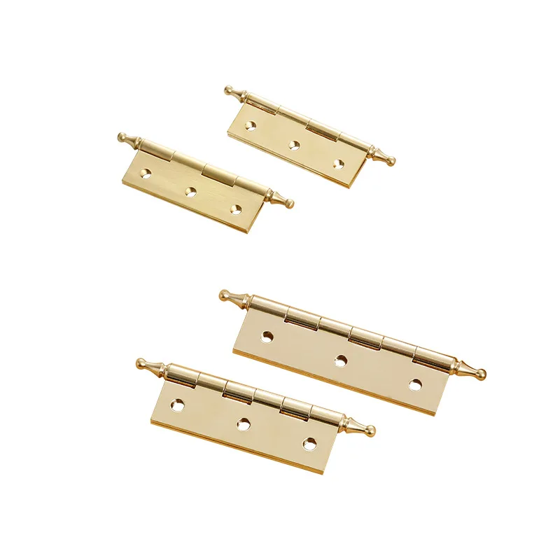 

2024-G528 Luggage accessories hardware customized brass folding hinges