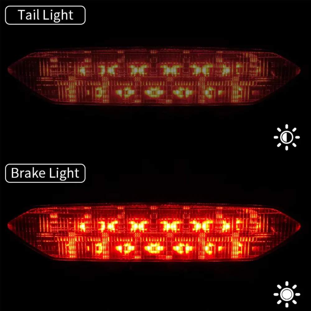 ATV Rear Tail Light Brake Stop Running Lamp Indicator Taillight For Yamaha YFZ45