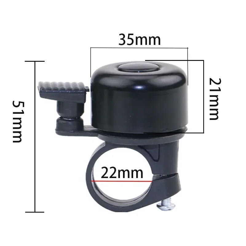 1PC Bicycle Bell Alloy Mountain Road Bike Horn Sound Alarm For Safety Cycling Handlebar Bicycle Call Accessories