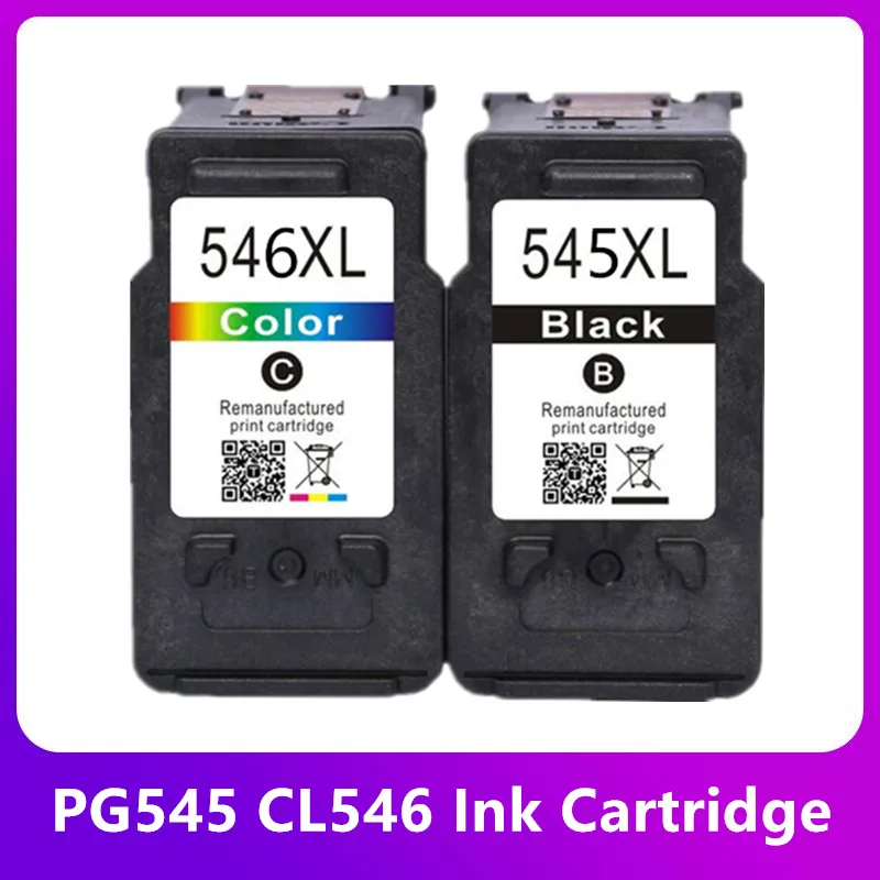 Compatible 545XL 546XL 545 XL 546 XL Ink Cartridge for Canon PG545 CL546 PG-545 for Pixma MG3050 2550 2450 2550S 2950 MX495