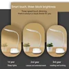 LED Reading Desk Lamp Portable Desk Lamp USB Charging Table Light Touch Dimming Learn Eye Protection Light Room Office Lighting 5