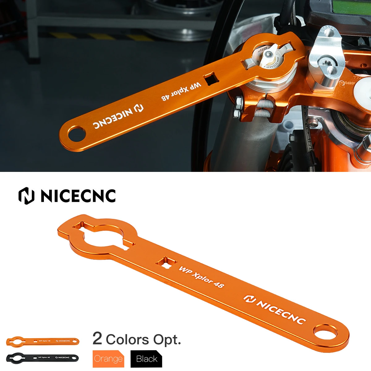 Motorcycle Fork Cap Wrench Adjuster Remove Repair Tool for KTM EXCF XCW