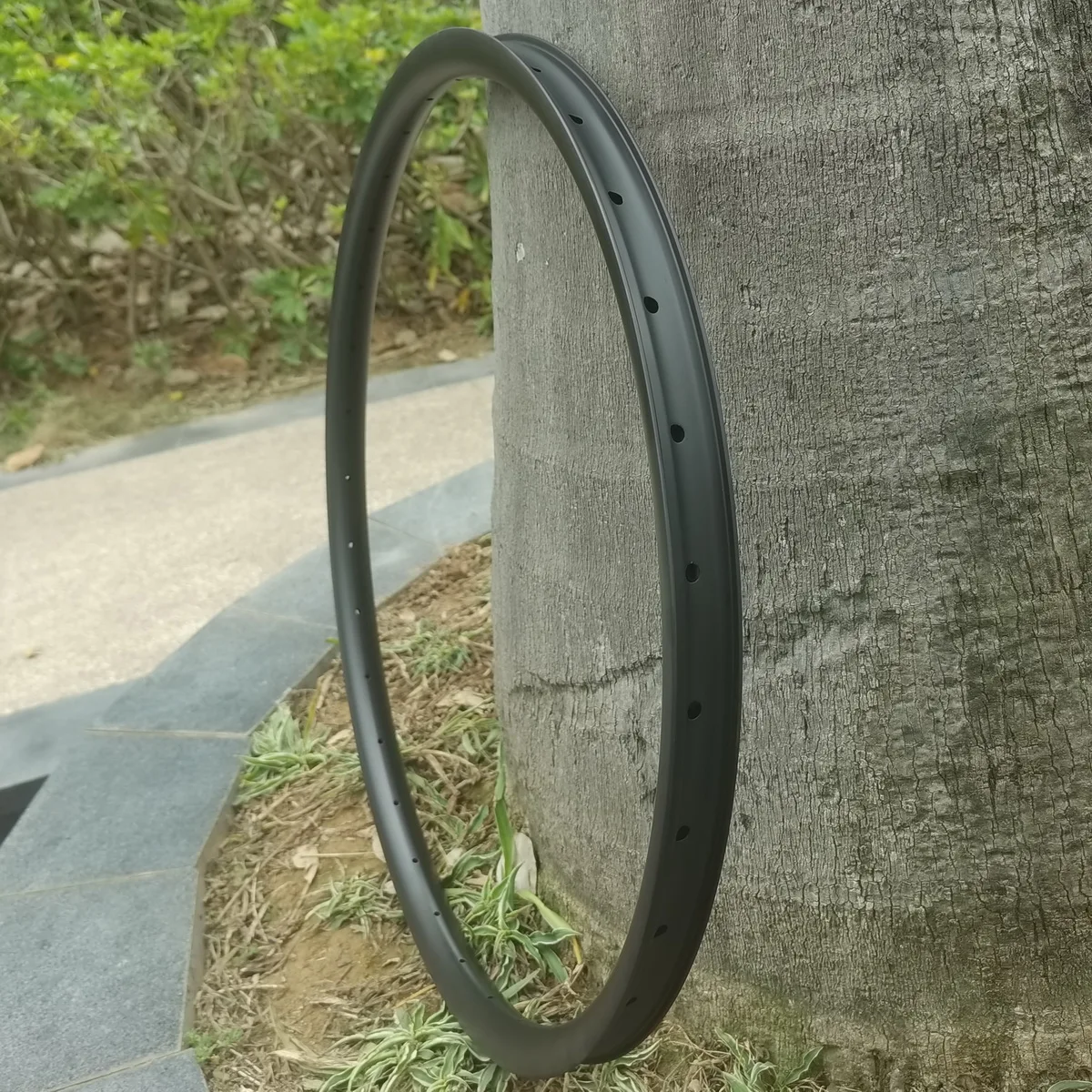 29ER MTB 카본 자전거 림 튜브리스 초경량 비대칭 원형 35mm 폭 25mm 프로파일 자전거 휠 맞춤 제작