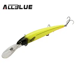 Premium Deep - Water Trolling Fishing Lure - Floating Crankbait Minnow (Color I)