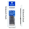 10/20/30Pcs/set 109mm Blue Ink Ballpoint Pen Replacement Core 0.7m Pen Tip Office Stationery Writing Supplies 6