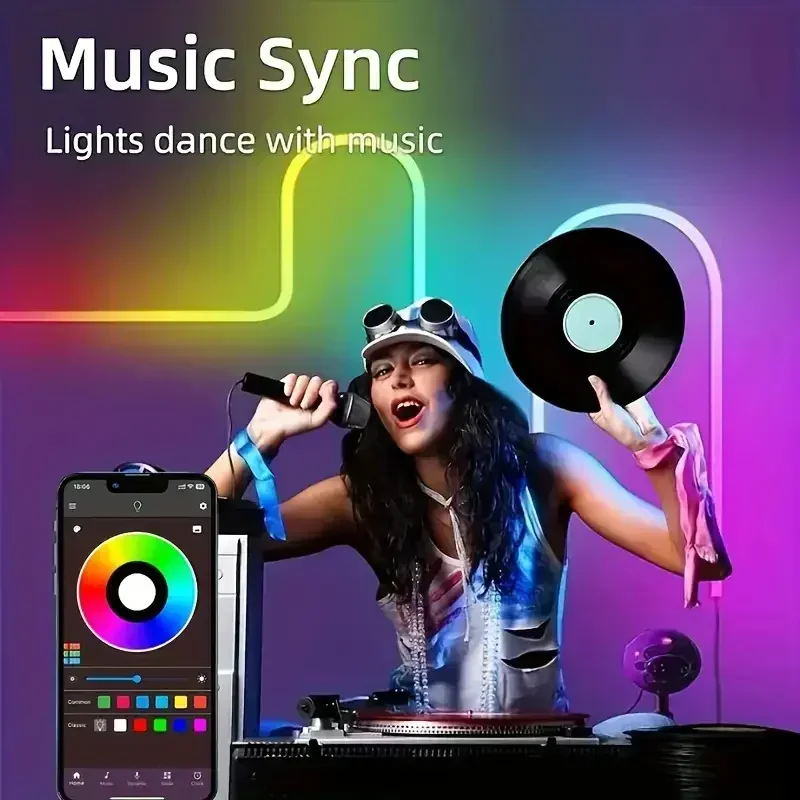 รูปสินค้า ไฟนีออน LED RGB 24V ยืดหยุ่น กันน้ำ ควบคุมผ่านแอพ