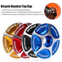 

Bicycle Bowl Set Top Cover Aluminum Alloy Front Fork Unthreaded Rod Cover Road MTB Rod Accessories Headphone Top Cap Cover
