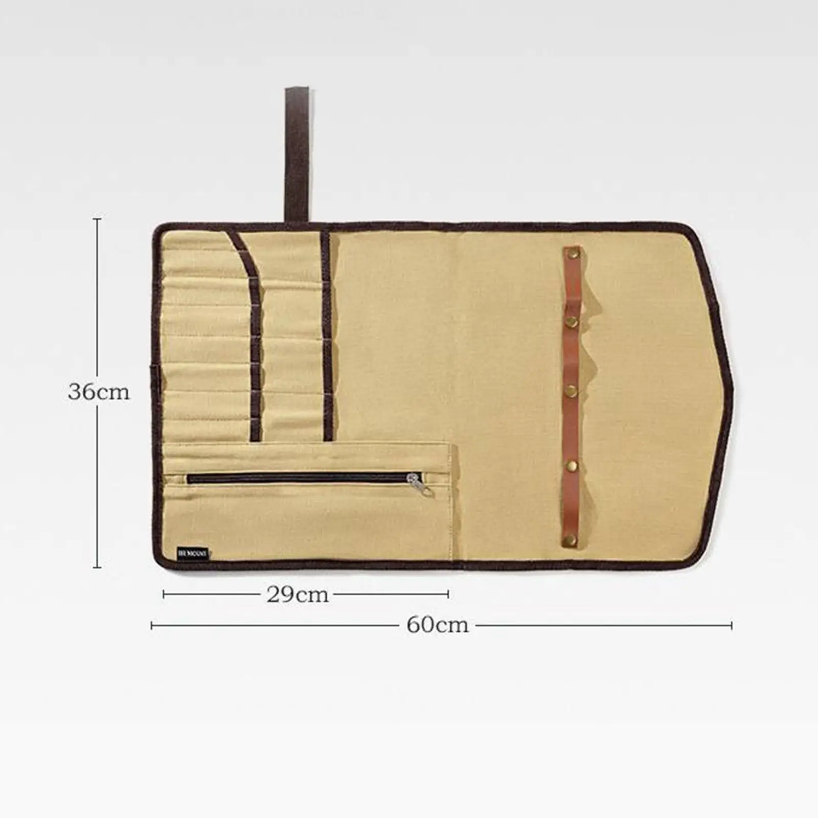 Multi Function Camping Utensil Roll up Bag Organizer Tableware Roll Holder