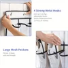 35-Pocket Extra-Large Over-the-Door Storage Organizer with 4 Sturdy Metal Hooks, Durable Fabric Hanging Bag for Crafts 5