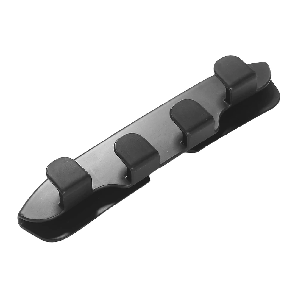 Black ABS Car Interior Hook Hanger for Storage and Organization