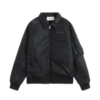 ALYX 1017 9SM Black Jackets Metal Logo Cargo Pocket 1:1 Best Quality Men Women Oversized ALYX Zipper Jacket 2