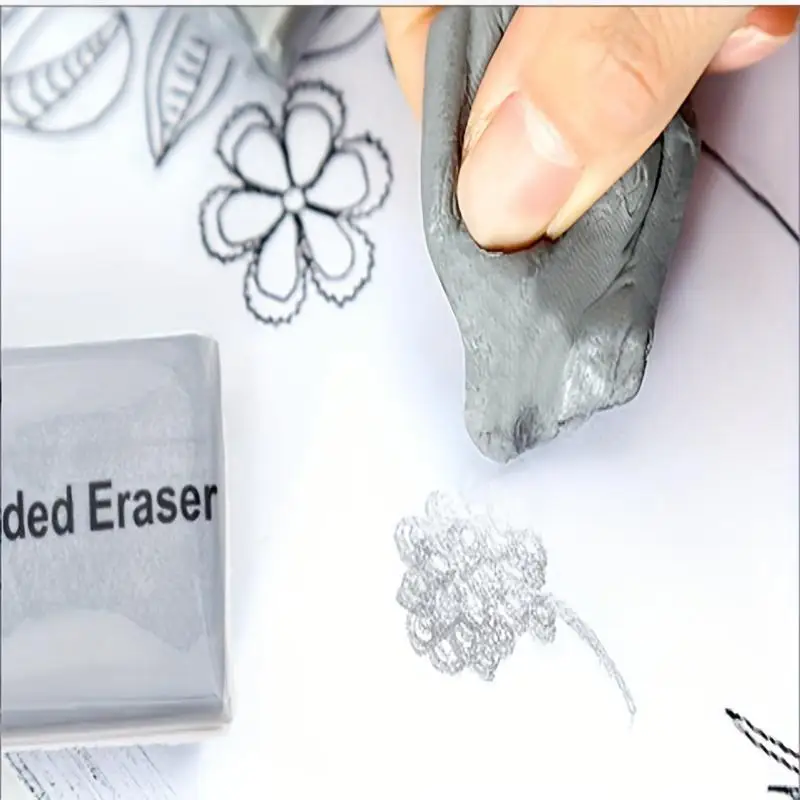 Kneadable Eraser 2-pack Art Kneaded Eraser For Sketching Drawing Painting Soft Malleable For Artists Students