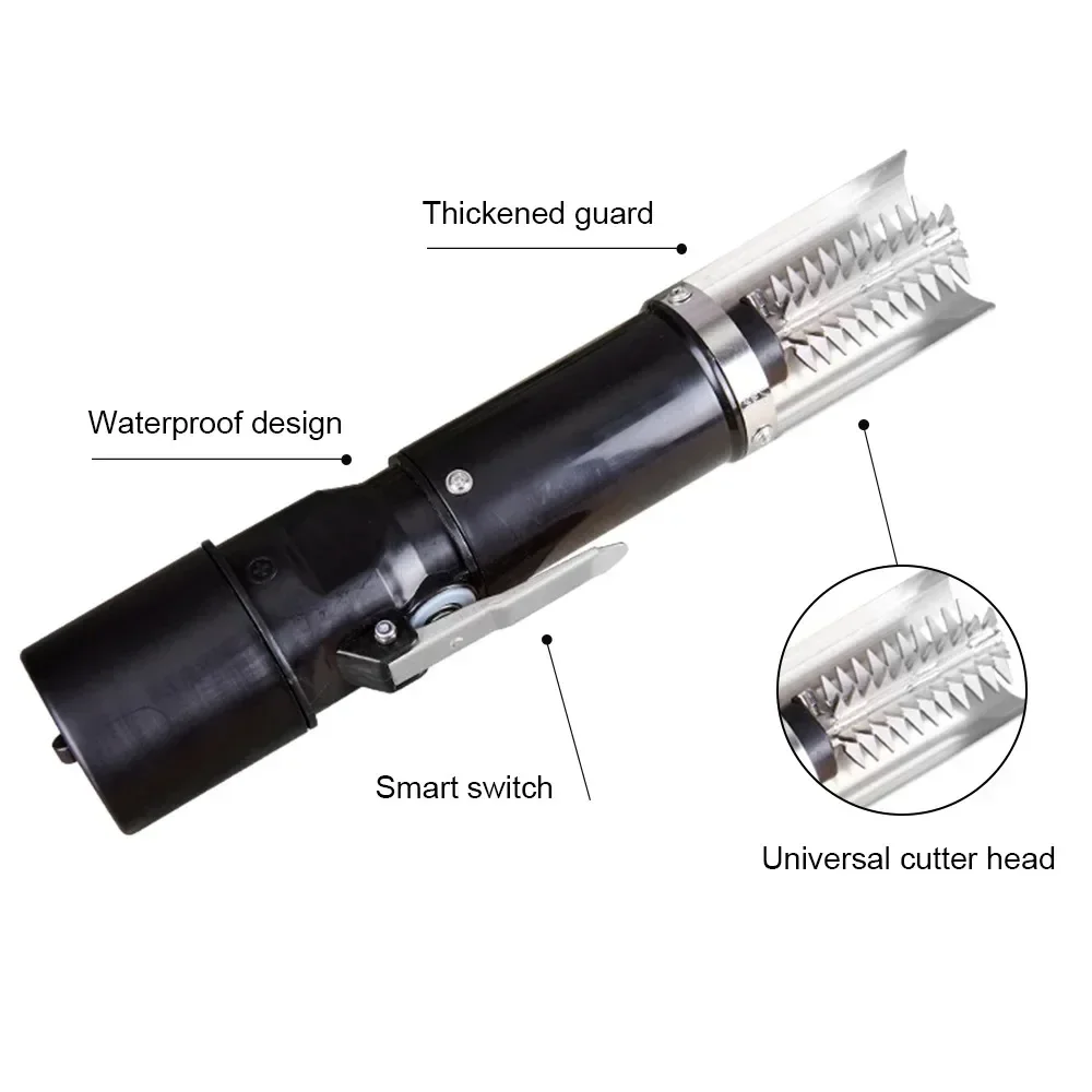 Fish Scales Scraper 120W Waterproof Electric Seafood Knife with Charging