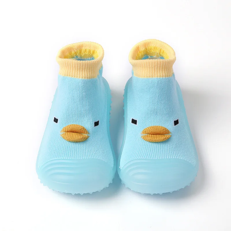 Description Picture 5 of itemBaby Floor Socks and Shoes with Anti Slip Soft Sole Silicone Cute Little Duck Walking Socks and Shoes