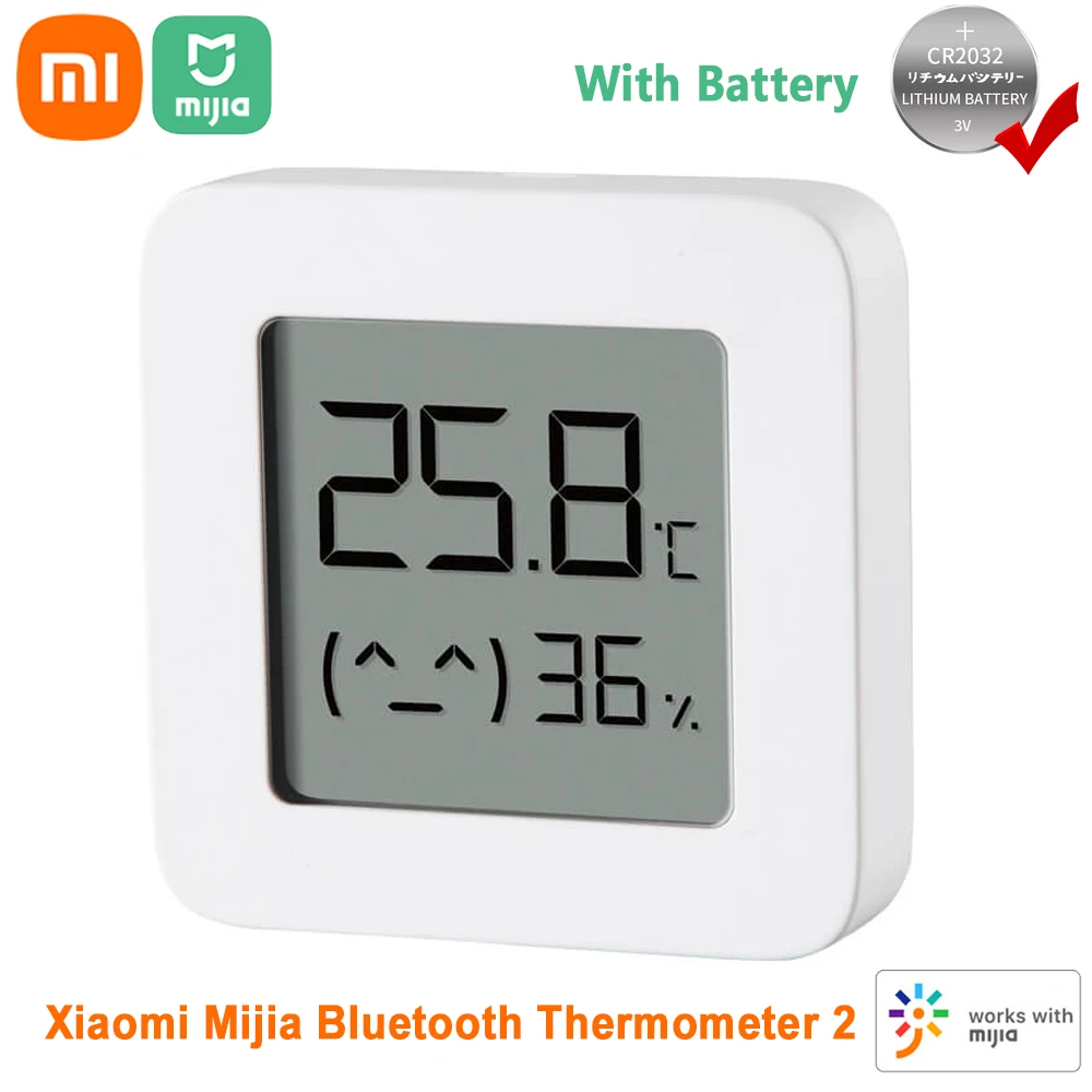 Xiaomi Mijia Bluetooth Thermometer Hygrometer White