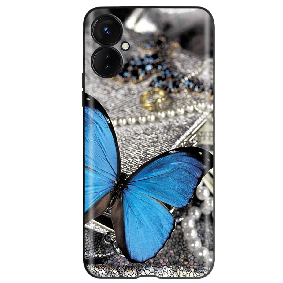 Colorful Flowers Pattern Soft Slim Phone Case Cover