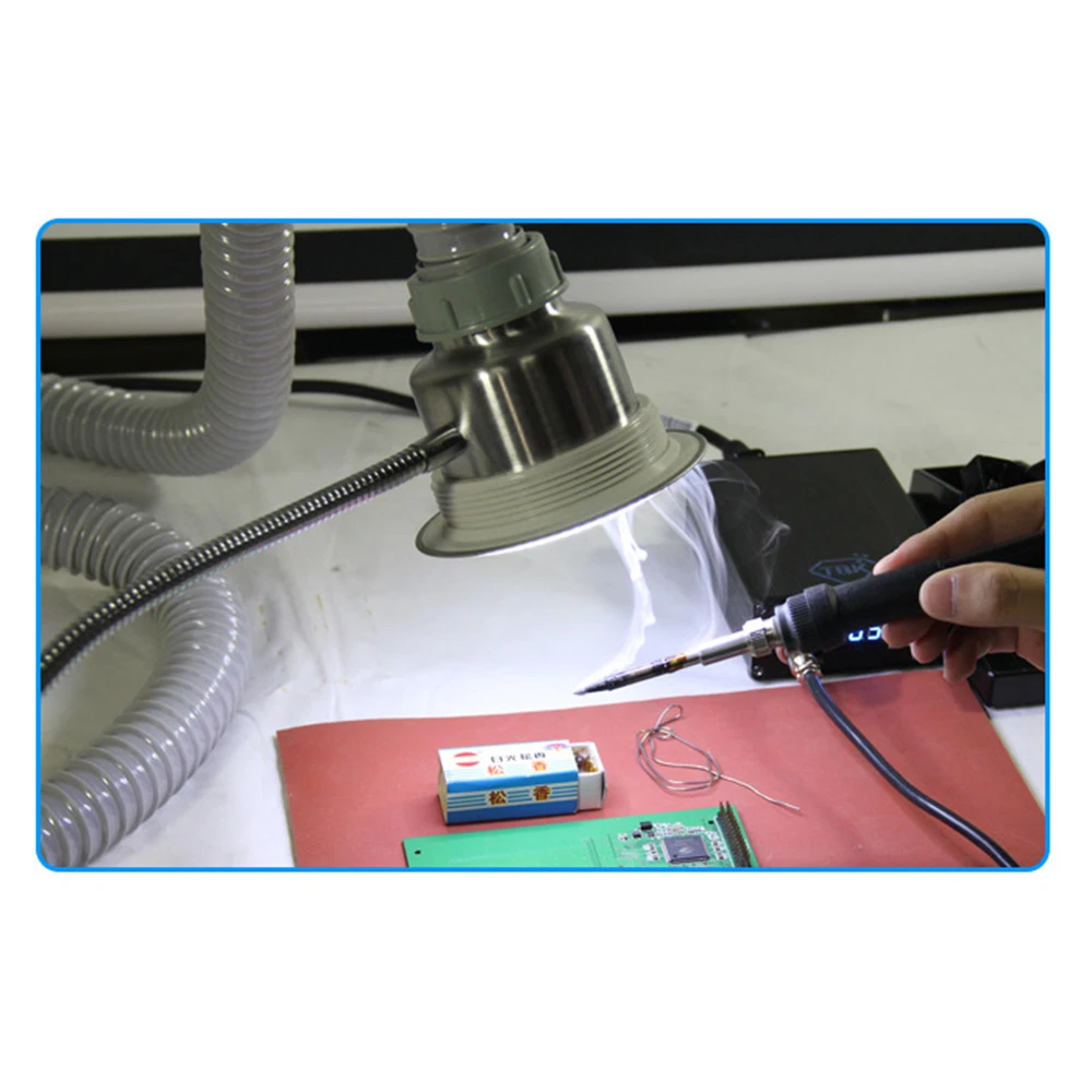 

Anti-static Sucking Smoke Instrument Repair Smoking Lighting Dual Purpose Soldering Iron Welding Smoke Evacuator