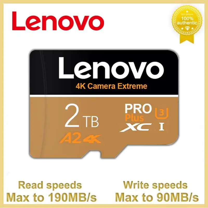 Lenovo Class 10 Micro Tf Sd Card 1Tb 512Gb 256Gb Sd/Tf Flash Memory Card 128Gb Cartao De Memoria 64Gb Tf Card Per Telefono Drone Pc