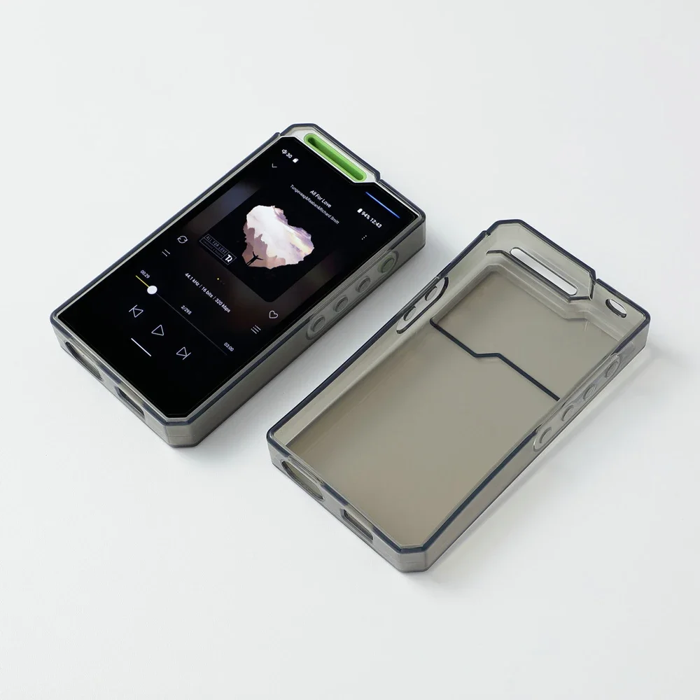 Hiby R4 EVA R4 Capa Couqe Funda 홀더용 소프트 TPU 보호 케이스 커버/휴대용 케이스