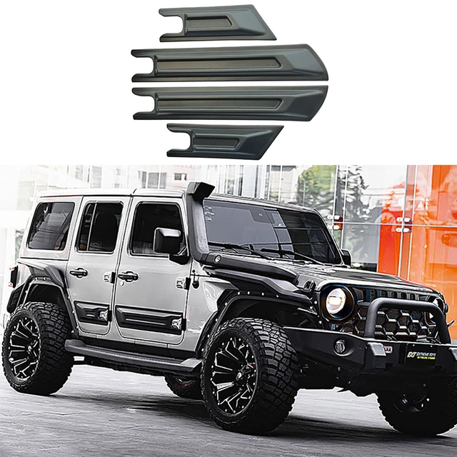 Offroad 4x4 Auto Body Systems Accessories Parts Fiberglass Retro Hood  Grille Fender Bumper For Jeep Jk Jl Body Kit - Electric Tailgate -  AliExpress