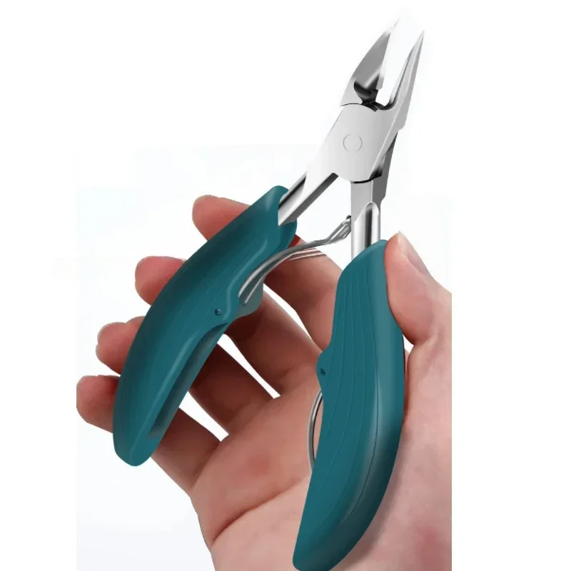 Toe Nail Clippers Ingrown Toenail Tool Thick Nails Dead Skin Dirt Remover Curved Blade Nail Tool toe nail clipper nail clippers