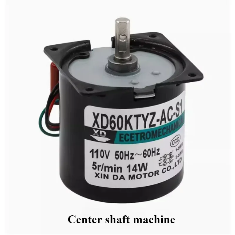 마이크로 기어 모터, 영구 자석 동기 기어 모터, 저속, 50Hz, 2.5rpm, 110V, 14W, 60KTYZ