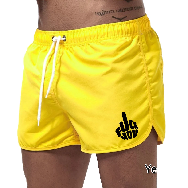 2023 Bodybuilding Shorts Men Gym Fitness Short Pants Summer Casual Thin Cool  Male Quick Dry Beach Shorts Bottoms