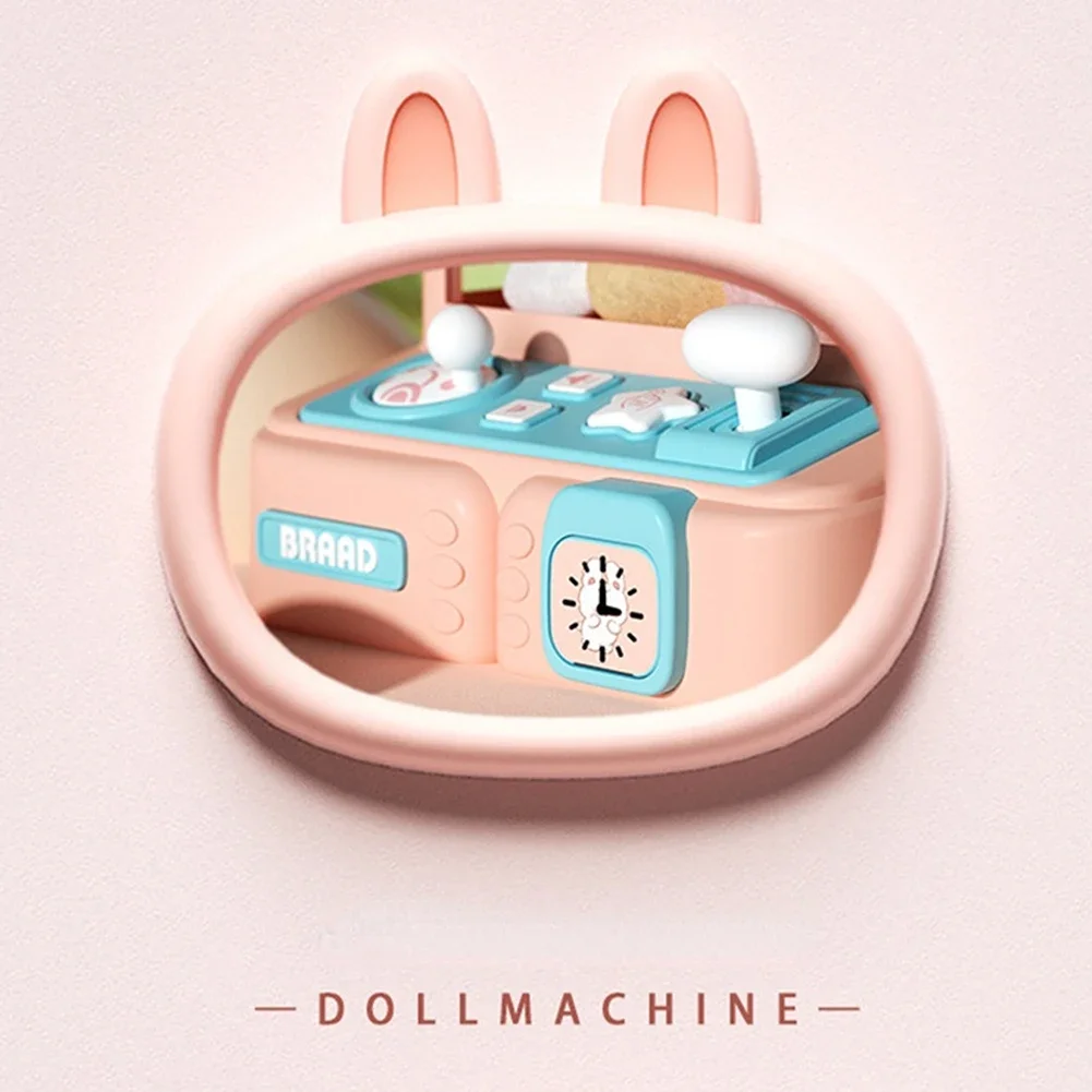 Mini Claw Machine Arcade Claw Game Machine Toy Adjustable Sounds and Music Mini Vending Machine Toy Arcade hobbies Kid Gift Toys 5