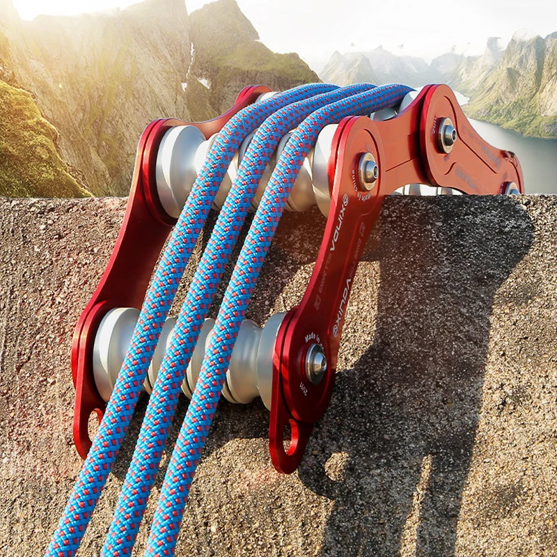 

High Strength Aluminum Alloy Rope Protector, Anti Wear Corner Protection Equipment For Climbing High-Altitude Wall Corner Ropes