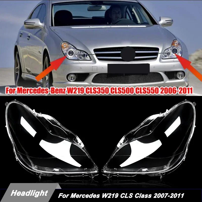 

Пара налобных фар с абажуром для Mercedes Benz W219 2006-2011