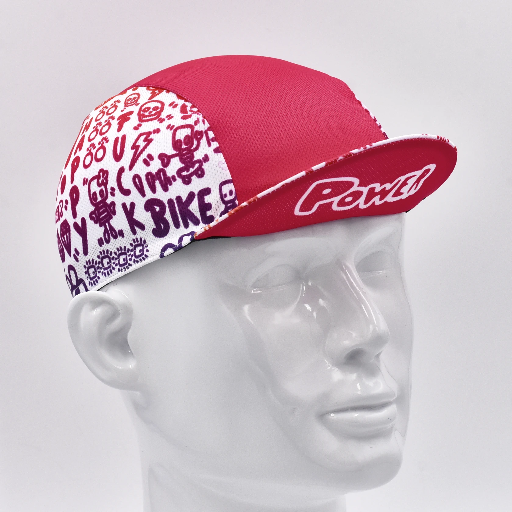 Classic Breathable Polyester Cycling Cap, MTB Bicycle Hat, Summer Racing Cap