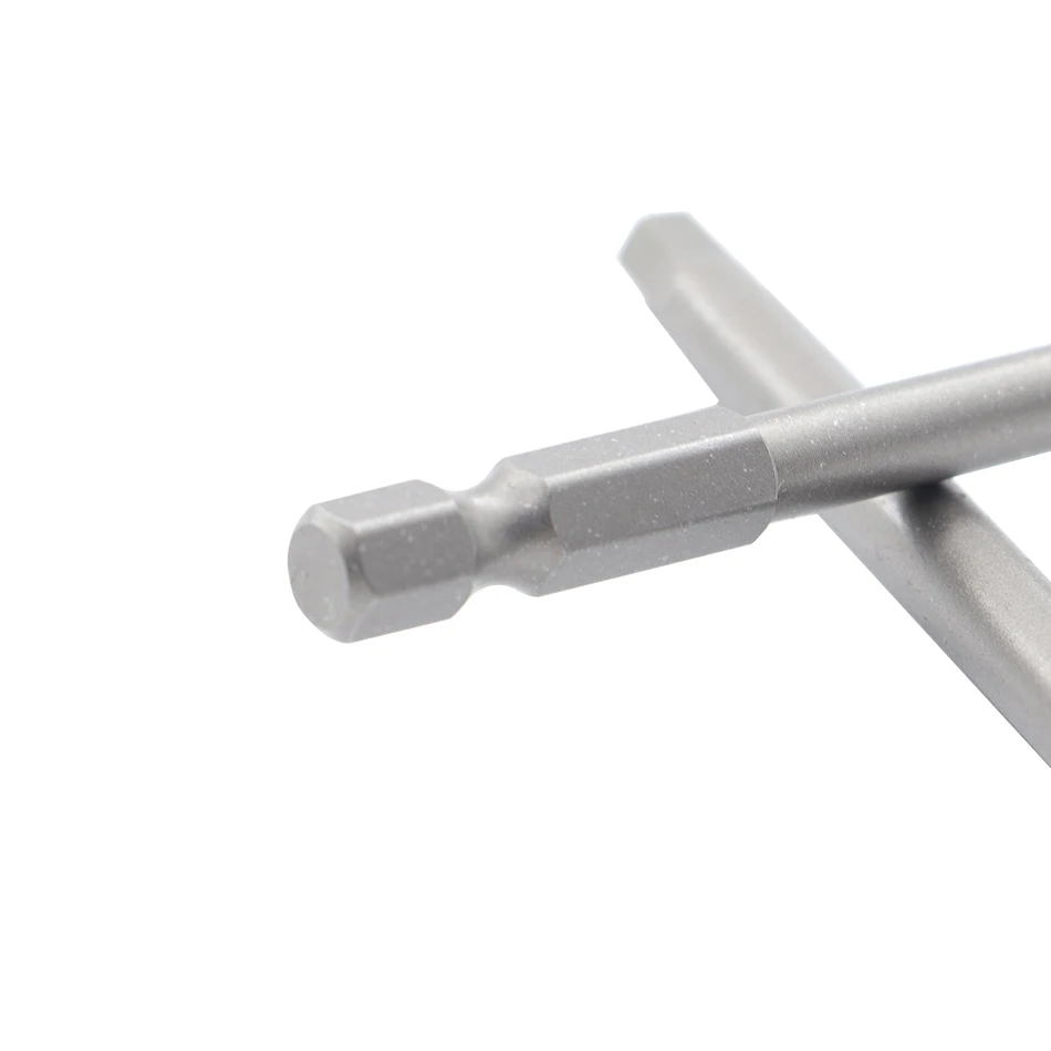 7pcs 50-100mm flat-blade screwdriver bit S2 alloy steel electric screwdriver bit 1.6-6.0 multifunctional manual screwdriver bit - 2