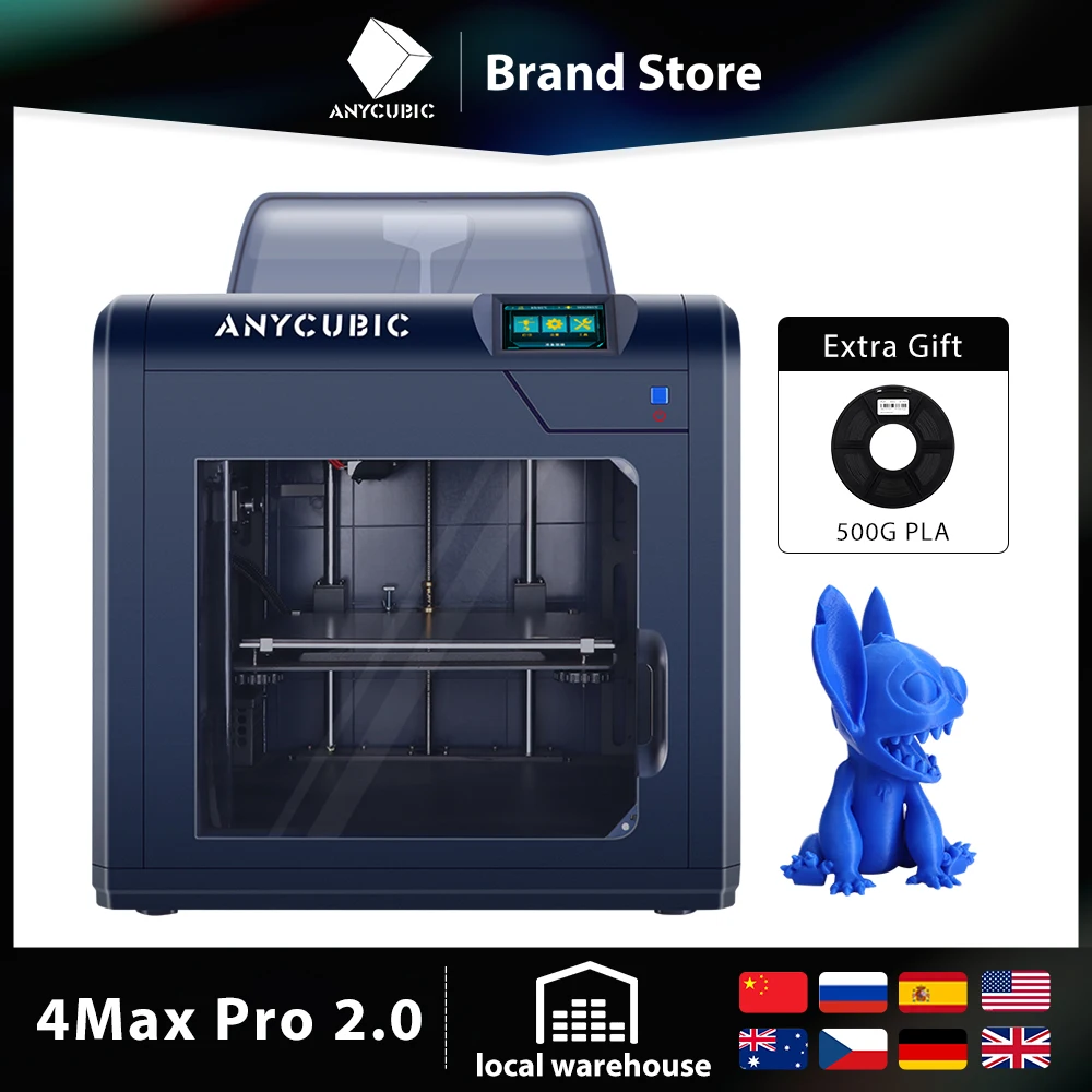 ANYCUBIC 3D Drucker 0,4/1,75m Druckkopf für Mega Series Mega/Mega S/Mega X/Mega Zero i3/Chiron 