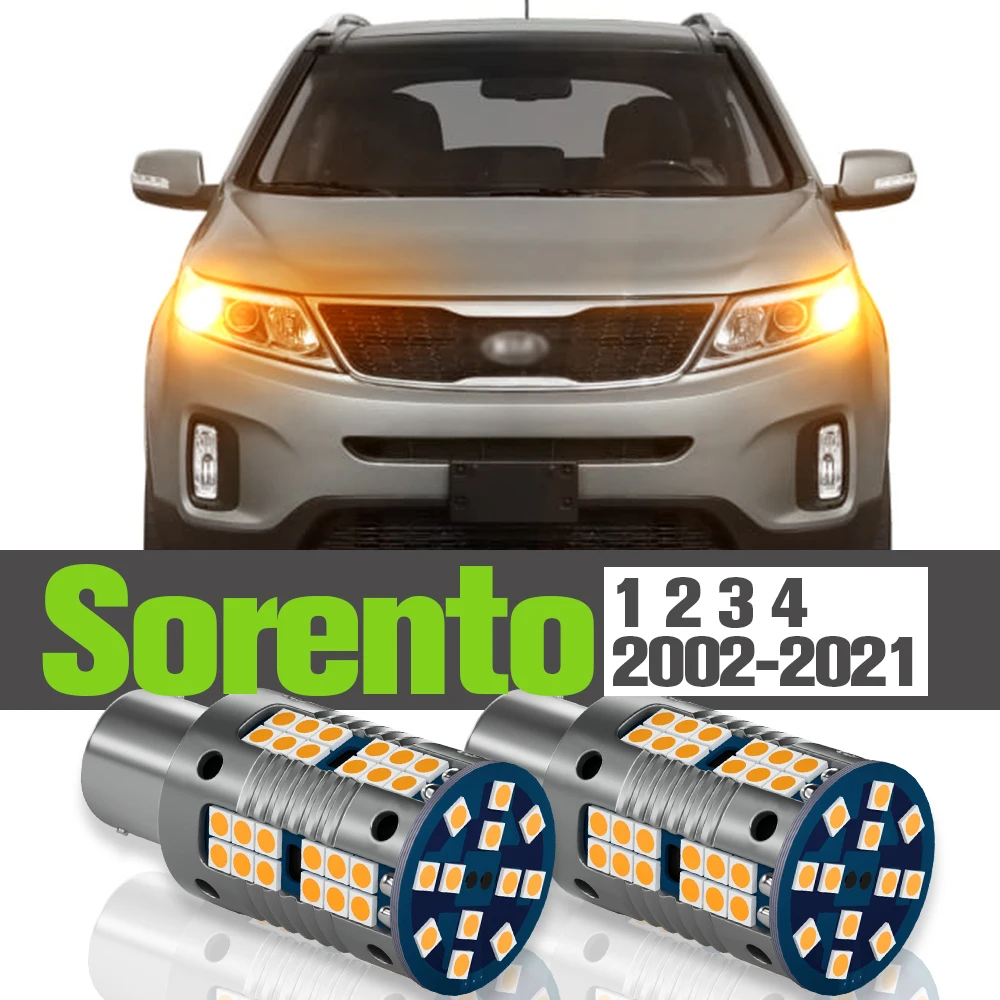 2x LED Turn Signal Light Accessories Lamp For Kia Sorento 1 2 3 4 20022021 2009 2010 2011 2012