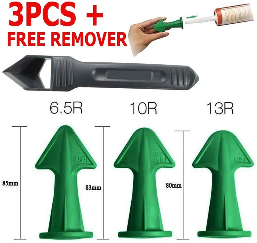 Caulk Nozzle Applicator Caulking Finisher Glue Silicone Sealant Finishing Tool 4PCS Kitchen Bathroom Sink Joint Home decoration